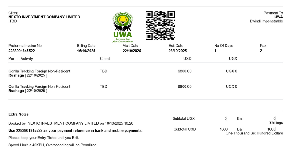 How to Book a Gorilla Trekking Permit
