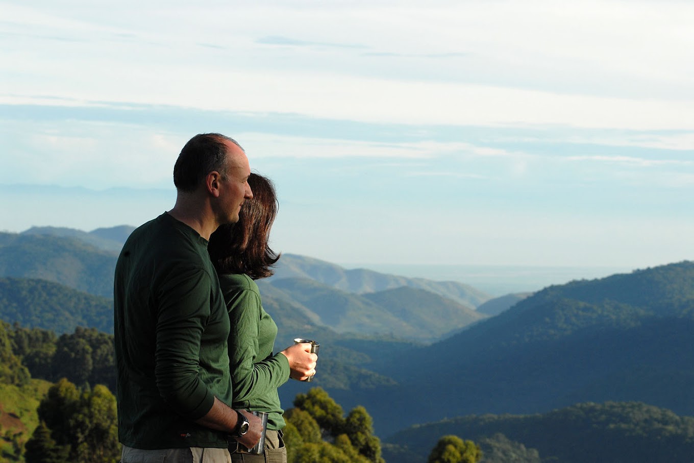 Nestled between rolling tea plantations and the ancient rainforest of Nyungwe Forest National Park, this luxurious retreat offers one of Rwanda's most romantic settings for newlyweds and couples. The combination of privacy, luxury, breathtaking scenery, and unique wildlife experiences makes it an exceptional choice for a honeymoon in Africa.
