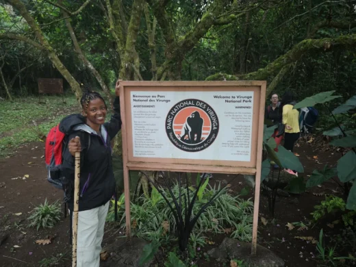 Virunga National Park Gate