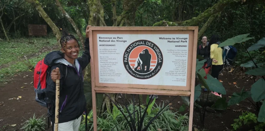 Virunga National Park Gate