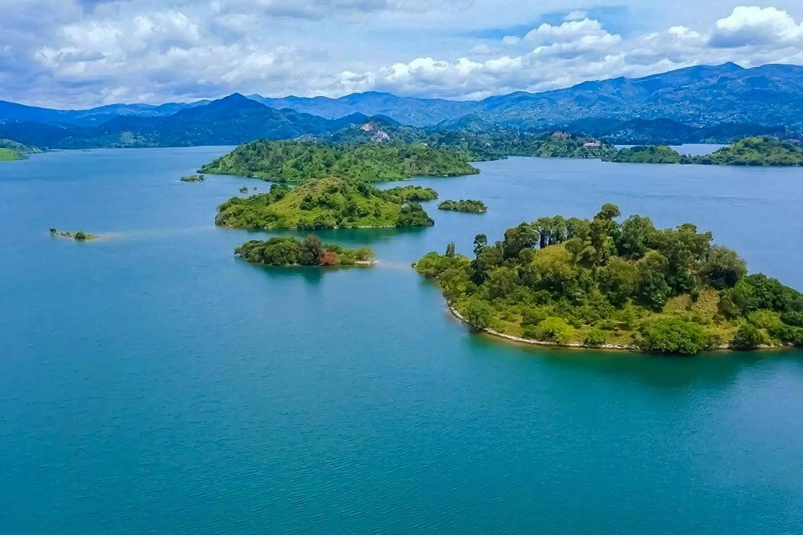 Beautiful Scenery of Lake Kivu Rwanda