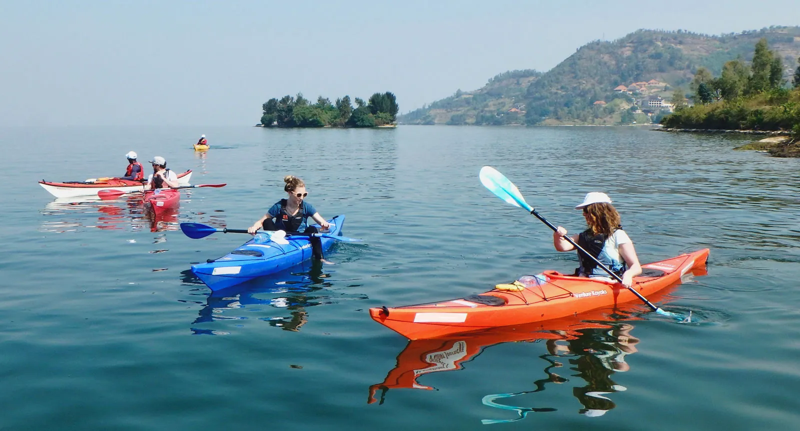 Kayaking on Lake Kivu Rwanda Safaris Experience
