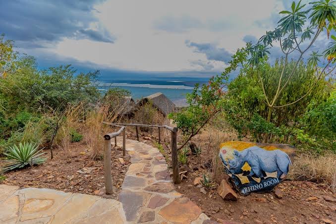Akagera Rhino Lodge Side View