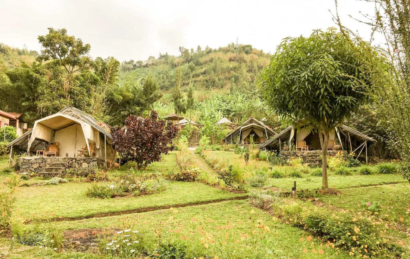 Inzu Lodge Compound View