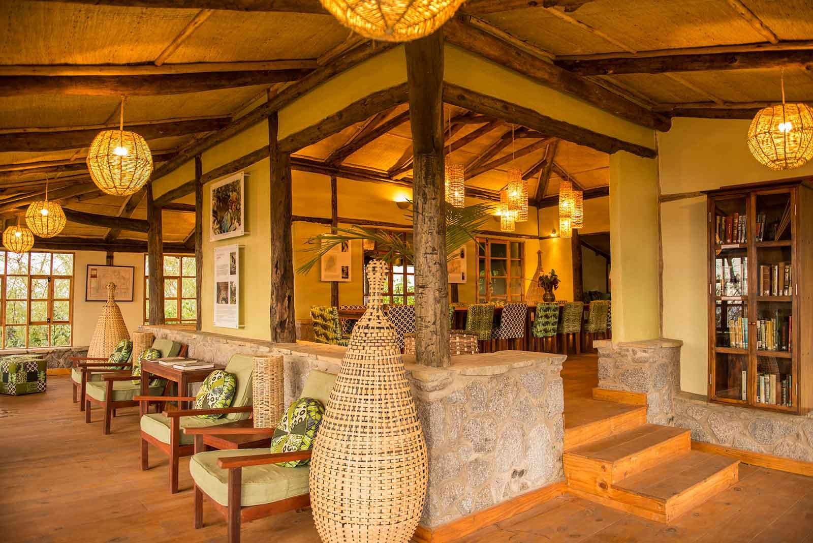 Virunga Lodge Interior